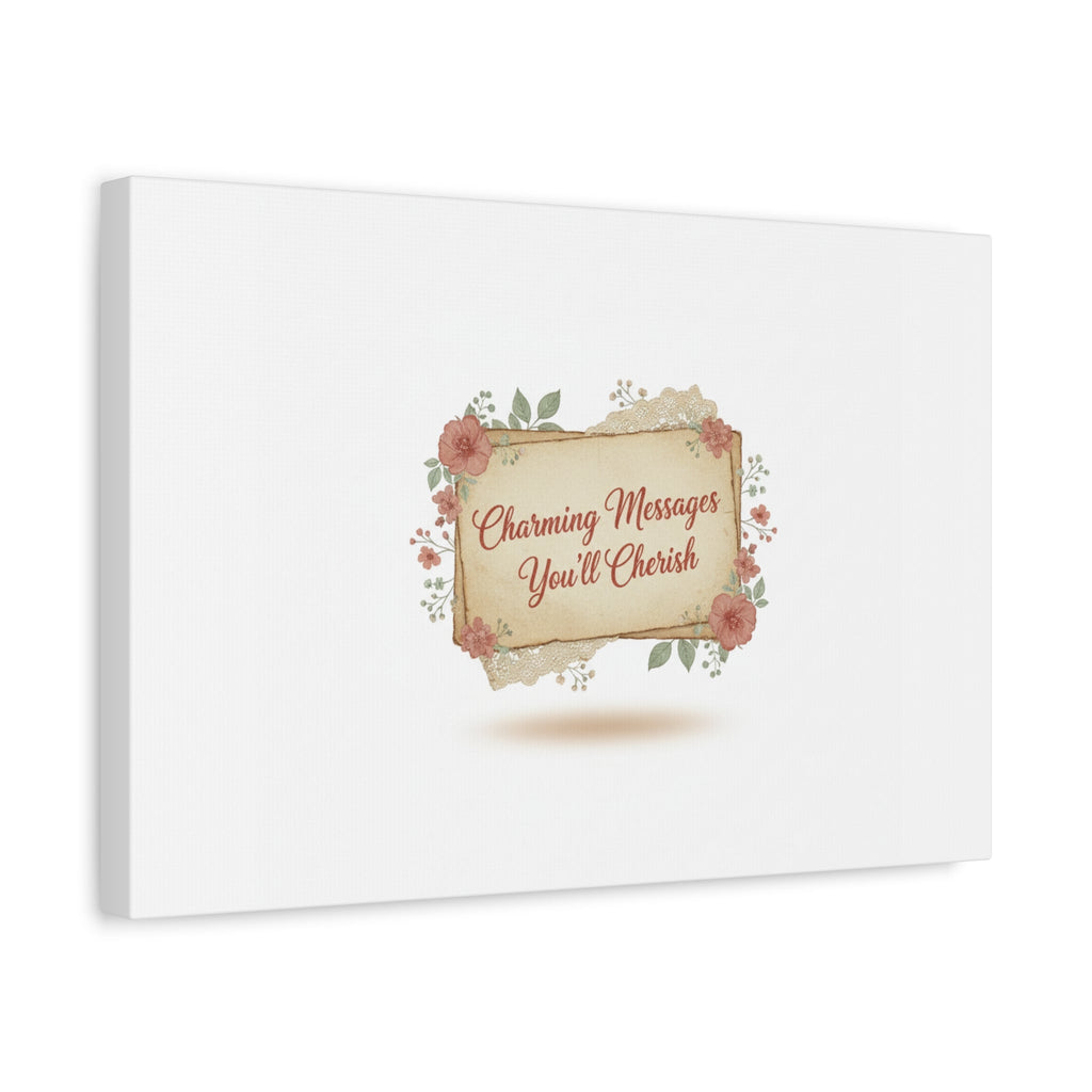 Love Letter Collage Canvas, Vintage Letter Art, Wax Seal Romance Print