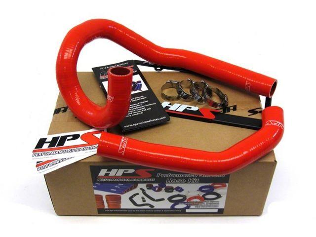 HPS Red Reinforced Silicone Radiator Hose Kit Coolant Toyota 86-92 Supra MK3 Turbo & NA 7MGE / 7MGTE