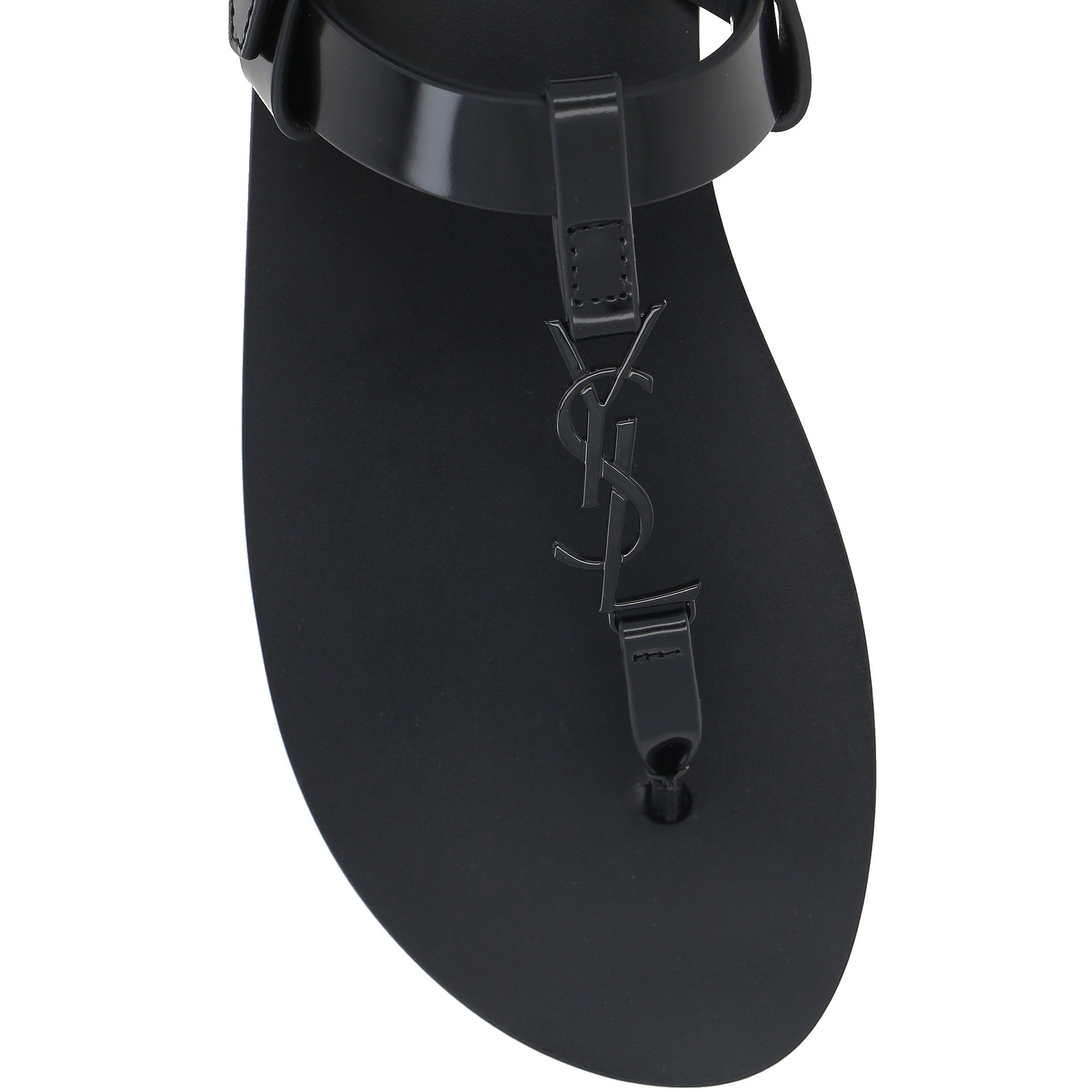 Saint Laurent Cassandre 05 Flat Sandals