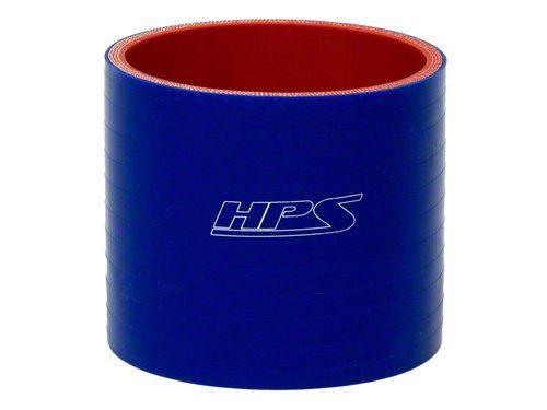 HPS 1-3/4" ID, 4" Length, Silicone Straight Coupler Hose, High Temp 4-ply Reinforced, 45mm ID, Blue