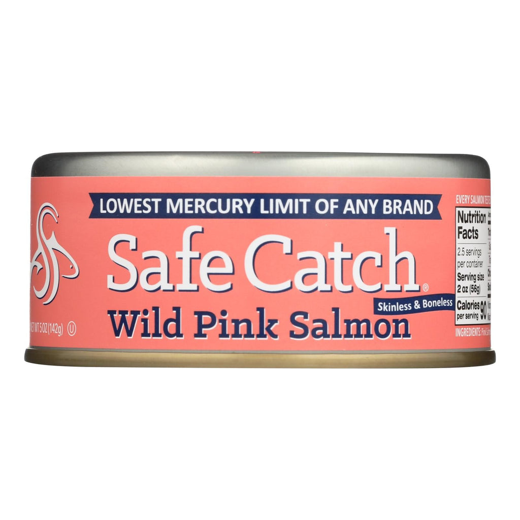 Safe Catch Salmon Pink Wild (Pack of 6 - 5 oz)
