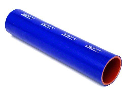 HPS 5/16" ID, 1 Foot Length, Silicone Straight Coupler Tube Hose, High Temp 4-ply Reinforced, Blue, 8mm ID
