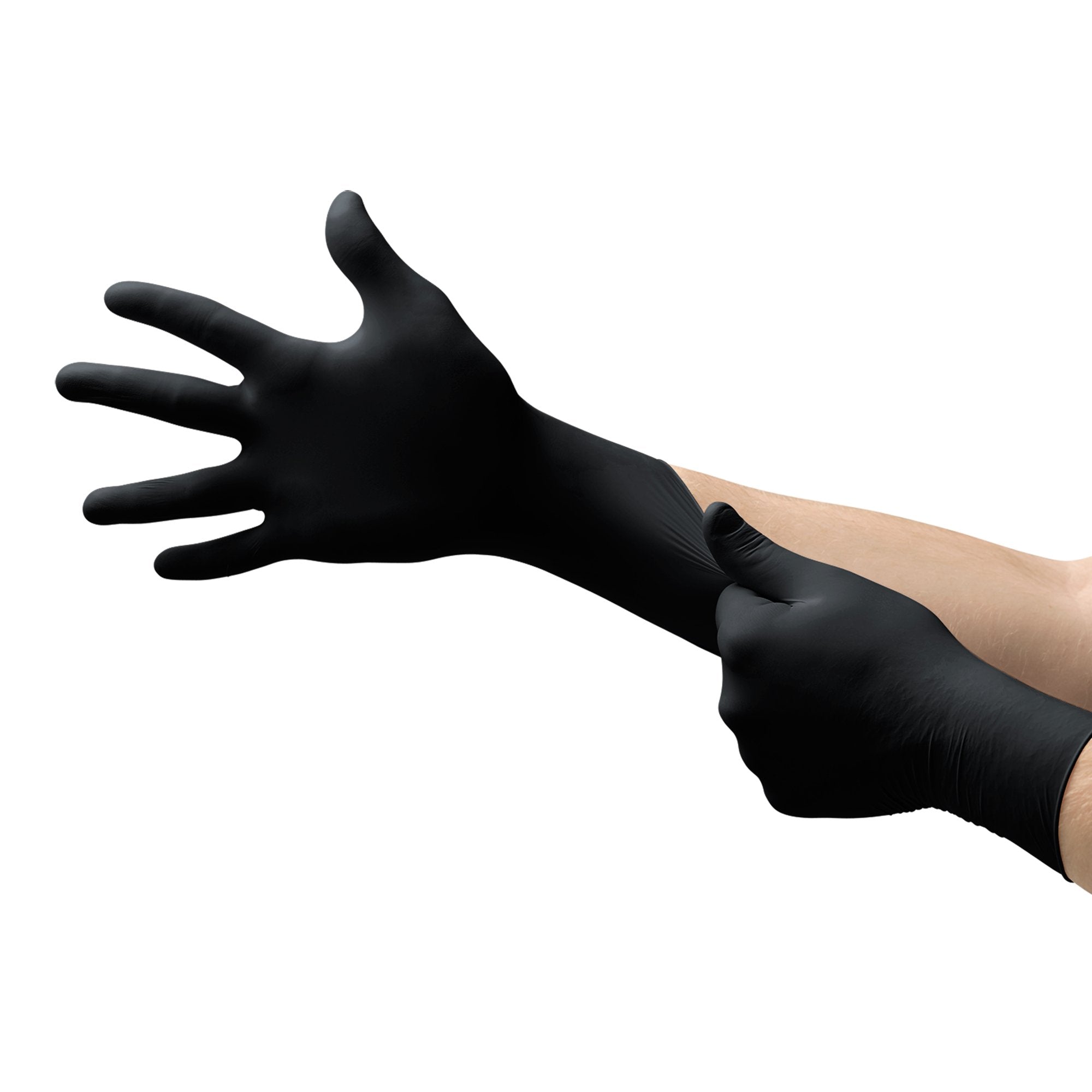 Microflex® Midknight™ Nitrile Exam Glove, Small, Black MK-296-S