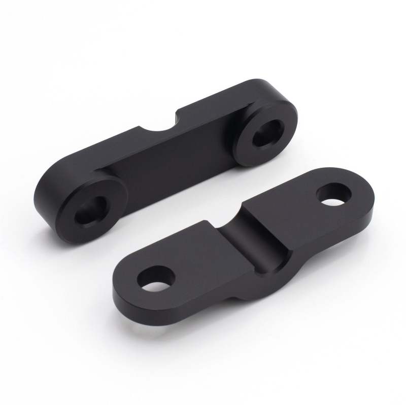 BLOX Racing 2-Pc Solid Shifter Bushing Kit Rear - Civic Integra - Black BXAC-00321-BK