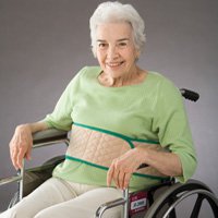 Posey® Beige Wrap Around Safety Belt, 66-Inch Length 3658S-M