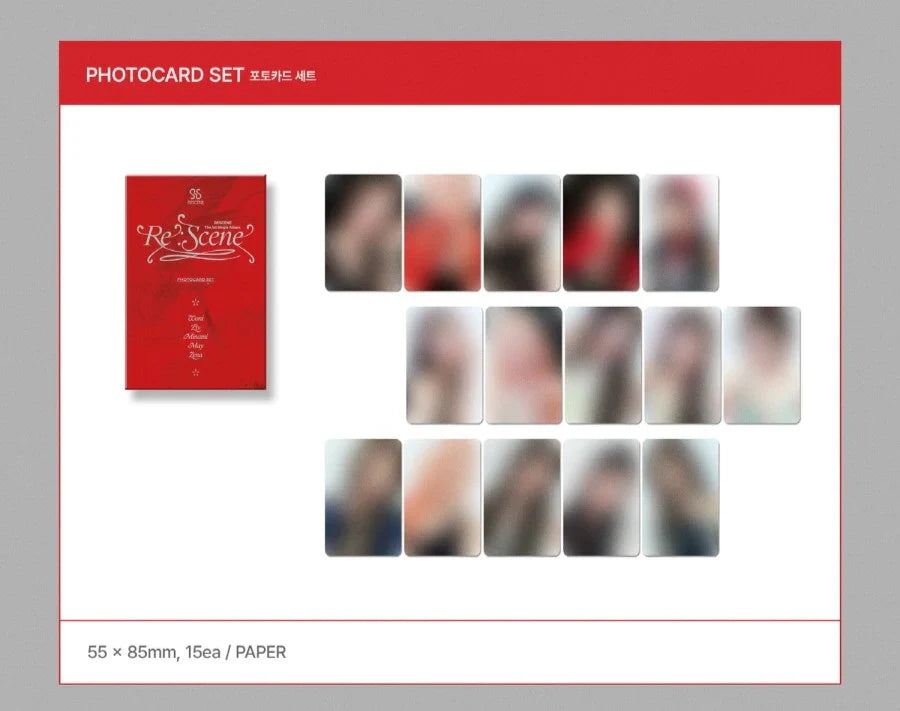 Rescene Official MD - Re:Scene Photocard Set