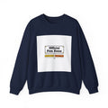 Official Fun Zone Sweatshirt | Office Sign Parody, Workplace Humor