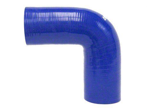 HPS 1/2" (13mm) 4-ply 90 Degree Silicone Elbow Coupler Blue