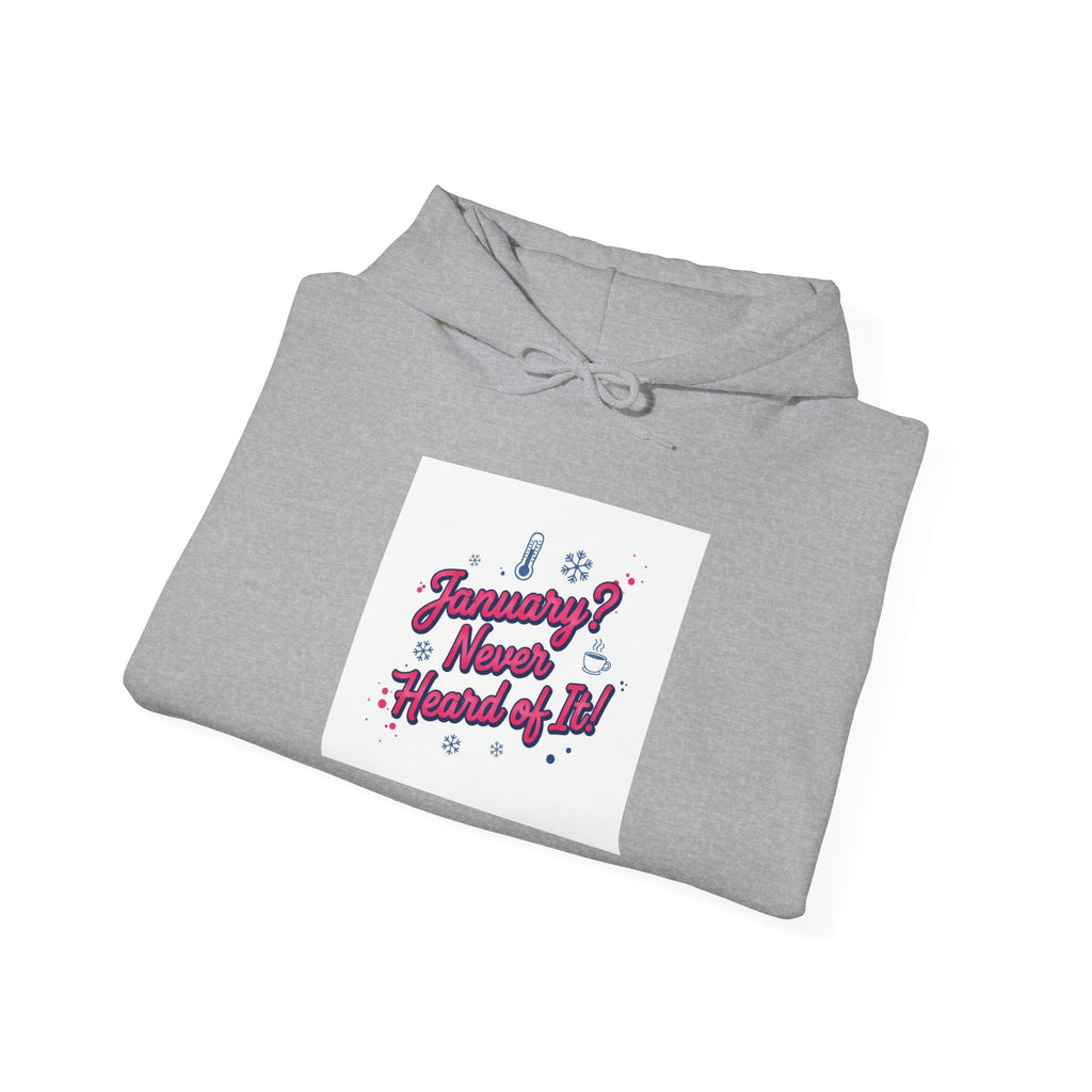 January Isn’t Real Hoodie | January meme sweatshirt, January slump humor
