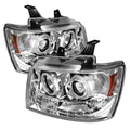 SPYDER Chevy Suburban 1500/2500 07-14 Projector Headlights CCFL Halo LED Chrome PRO-YD-CSUB07-CCFL-C 5030054