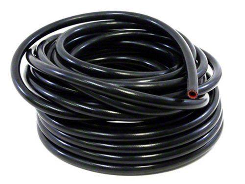 HPS 7/8" ID Black High Temp Reinforced Silicone Heater Hose Tubing, 22mm ID