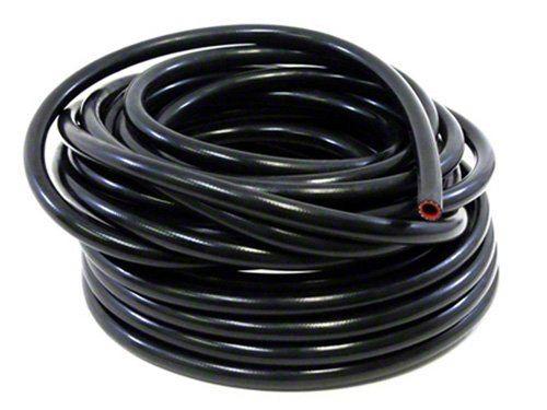 HPS 1" ID Black High Temp Reinforced Silicone Heater Hose Tubing, 25mm ID