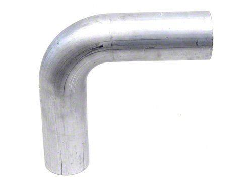 HPS Performance Products HPS 4" OD 90 Degree Bend 6061 Aluminum Elbow Pipe Tubing 16 Gauge, Mandrel Bent, Mill Finish