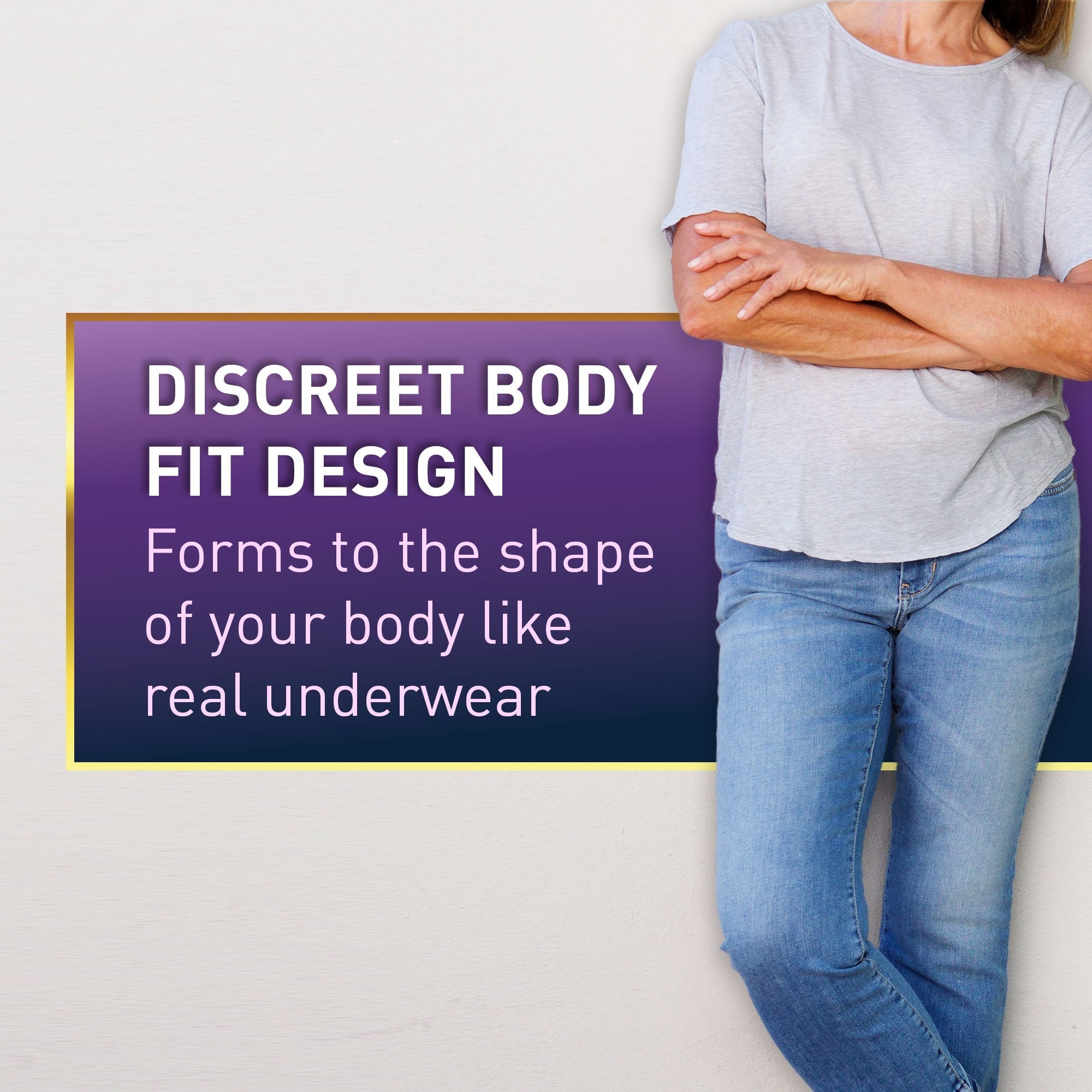 McKesson Premium Discreet Underwear for Women, Heavy Absorbency, Large UWDS-LGPINK
