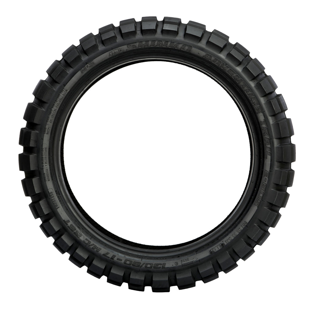 SHINKO, Shinko Tire 805 Dual Sport Rear 150/70B-18 70Q Bias TL with Reflector Sidewall Technology