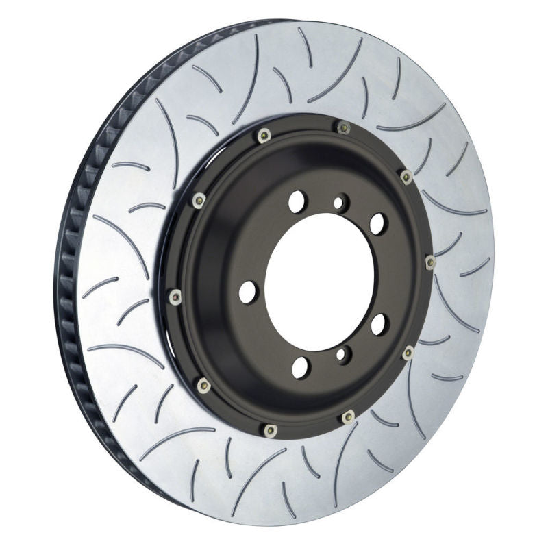 Brembo 06-12 997 Turbo/Turbo S (PCCB Equipped) Front 2-Piece Discs 380x34 2pc Rotor Slotted Type3 103.9008A