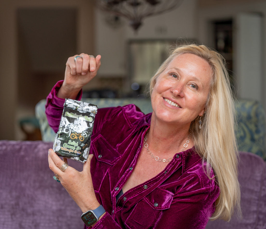 SALTED ALMOND & ARNICA BATH SALTS 16 oz. OR 32 oz.