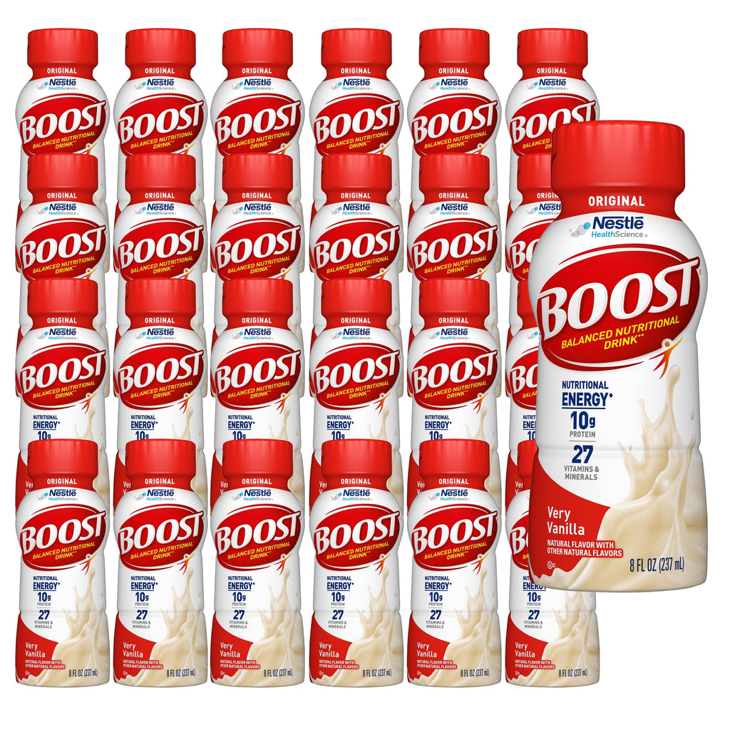 Boost® Original Vanilla Balanced Nutritional Drink, 8-ounce carton 00043900582764