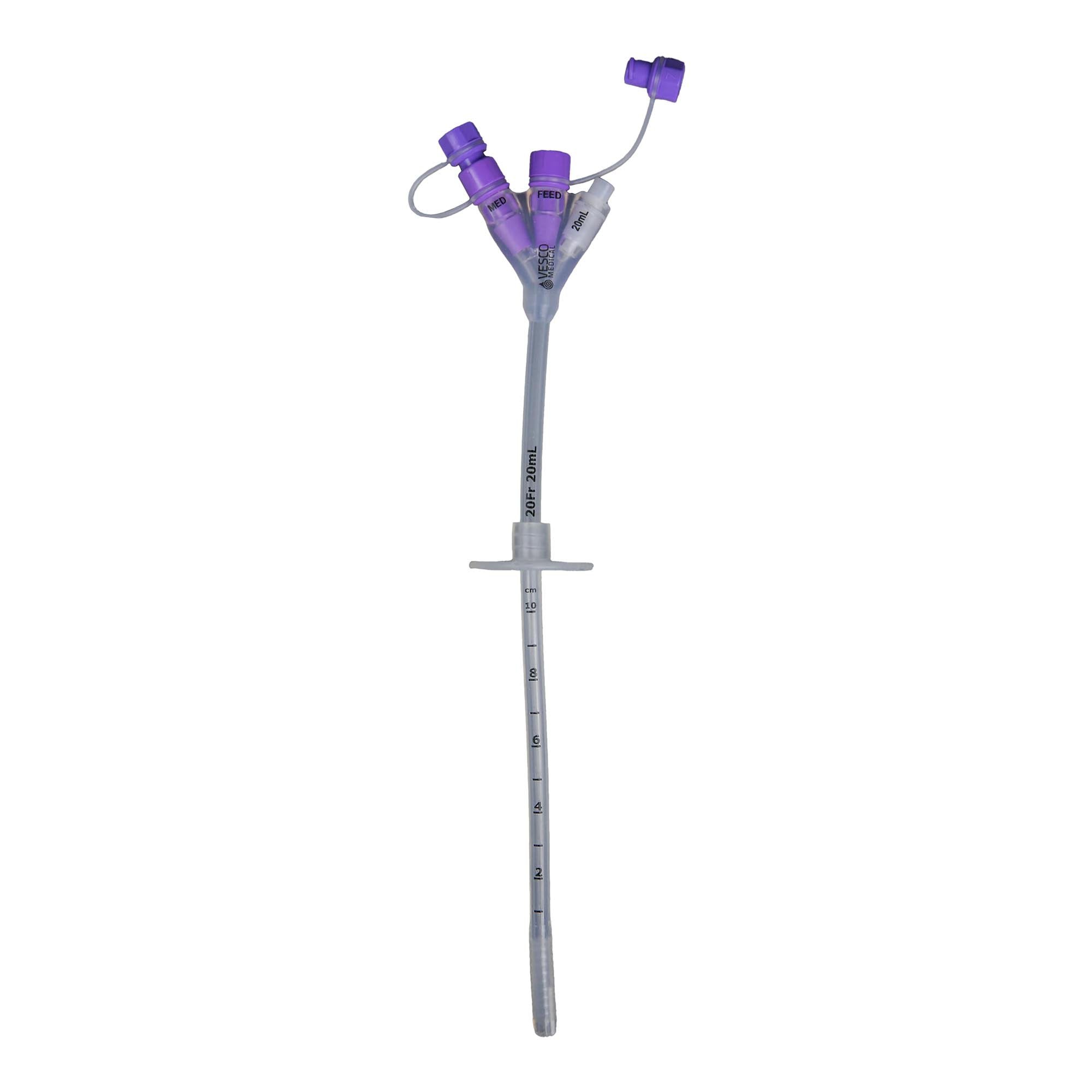 Vesco Medical™ Gastrostomy Feeding Tube, 20 Fr. VED-220