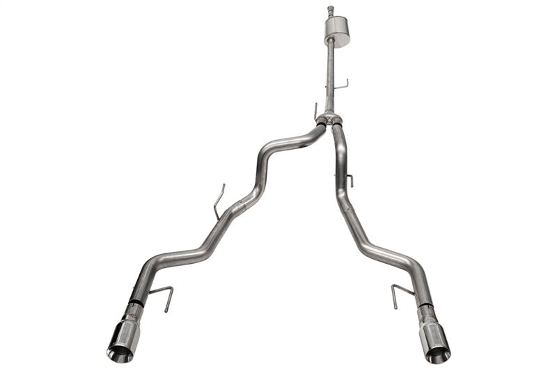 CORSA Performance Corsa 2021-2023 Ford F-150 SuperCrew/5.5ft Bed 5.0L V8 Sport Cat-Back Dual Rear Exit-Polished 21184