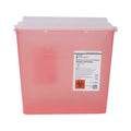 McKesson Prevent® Red Sharps Container, 1.25 Gallon, 10.75 x 10.5 x 4.75 Inch 2262