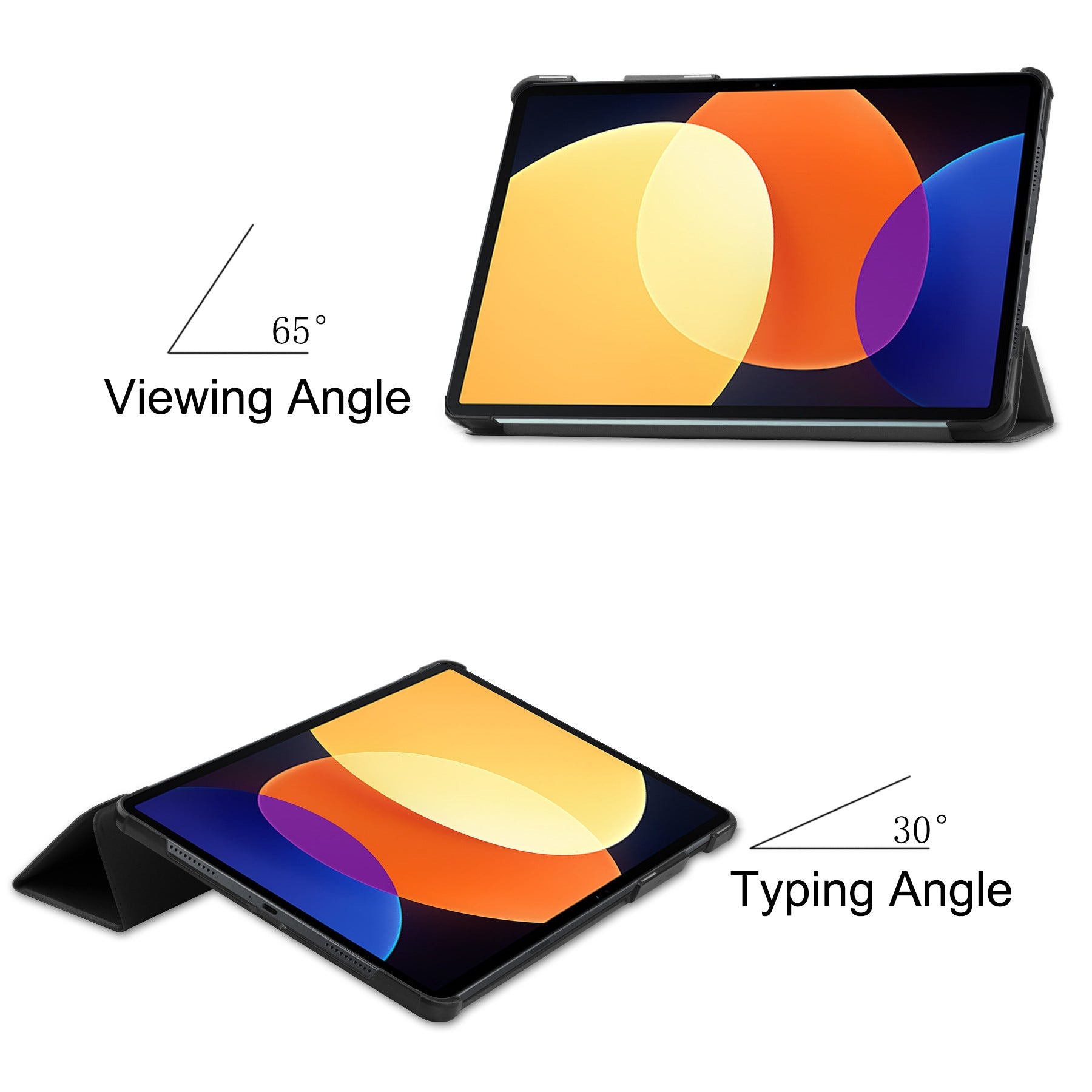 Ultra Thin Anti Drop Suitable For Xiaomi Tablets 5 Pro 12.4 Tablet Protective Case