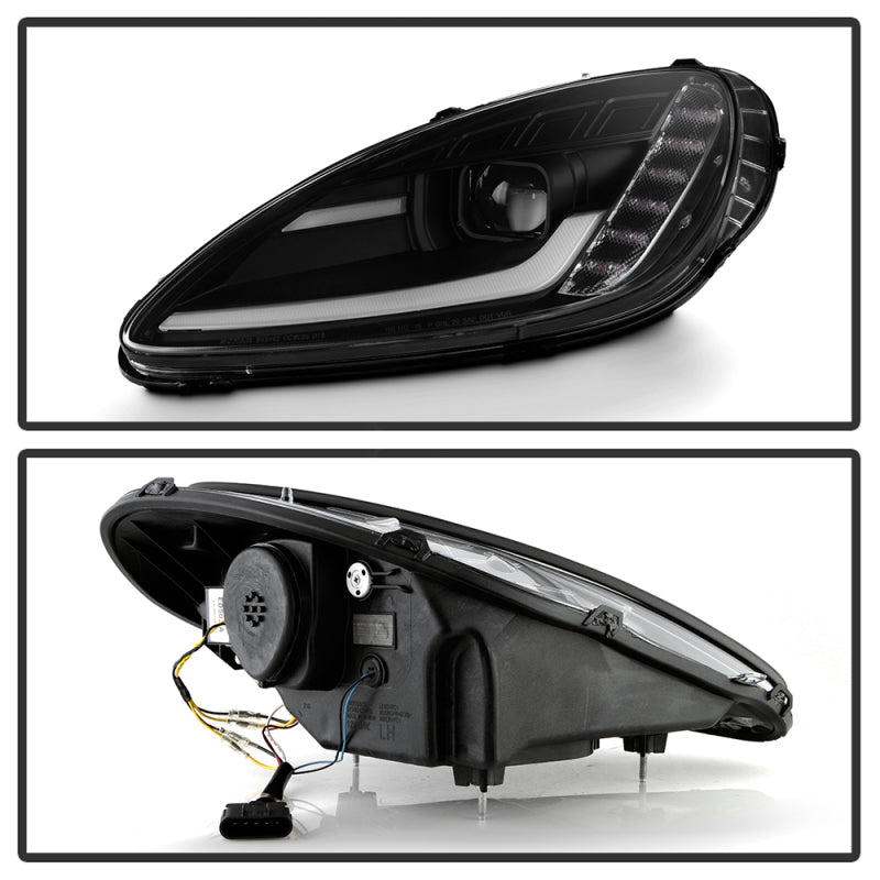 SPYDER Apex Series 05-13 Chevrolet C6 Corvette Hi Powered LED Module Headlights 5087959