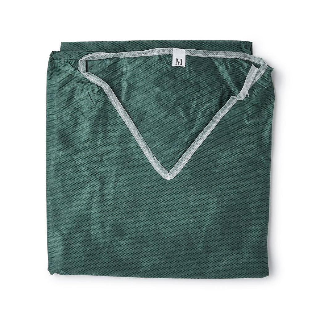 Graham Medical Short Sleeve Scrub Shirt, Green, Medium 62211