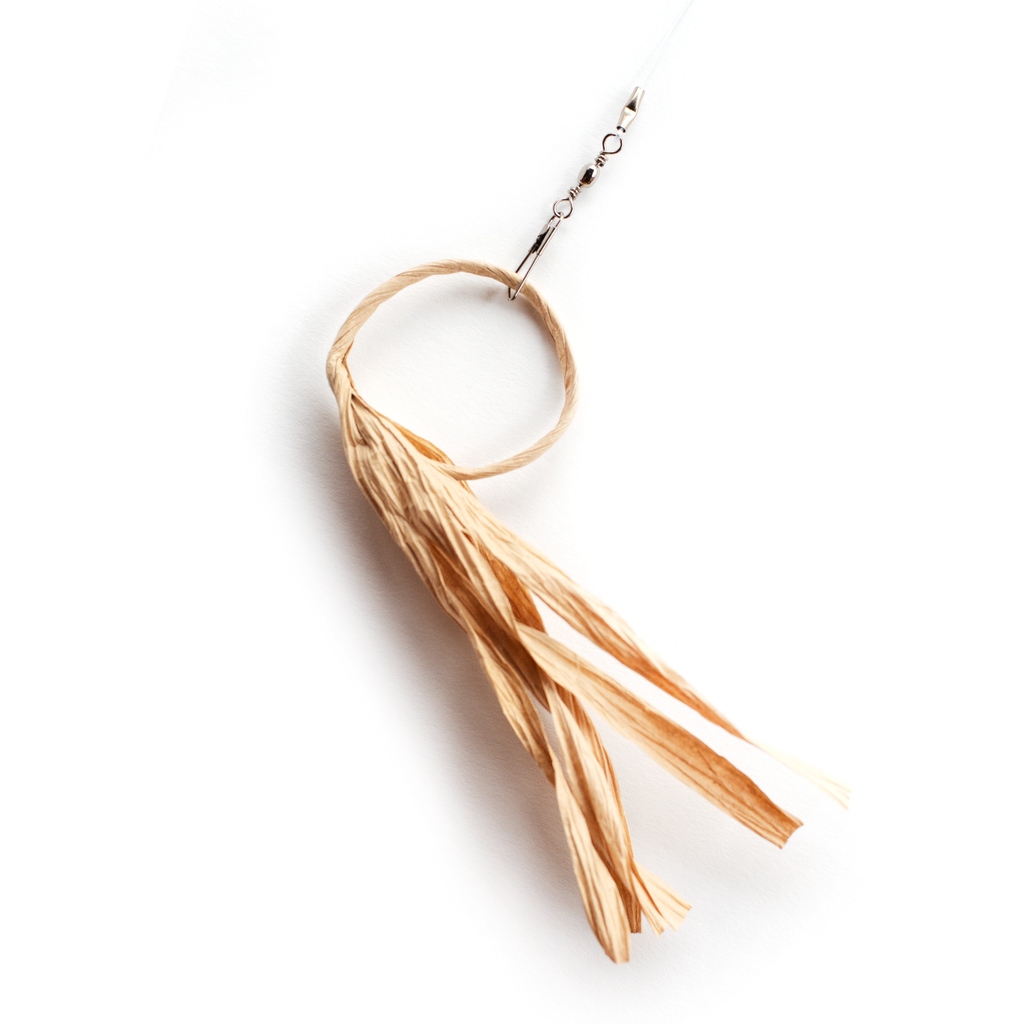 🍃🐱 Flutter-Ring Cat Toy – Eco-Friendly Crinkle Paper Hunting Toy