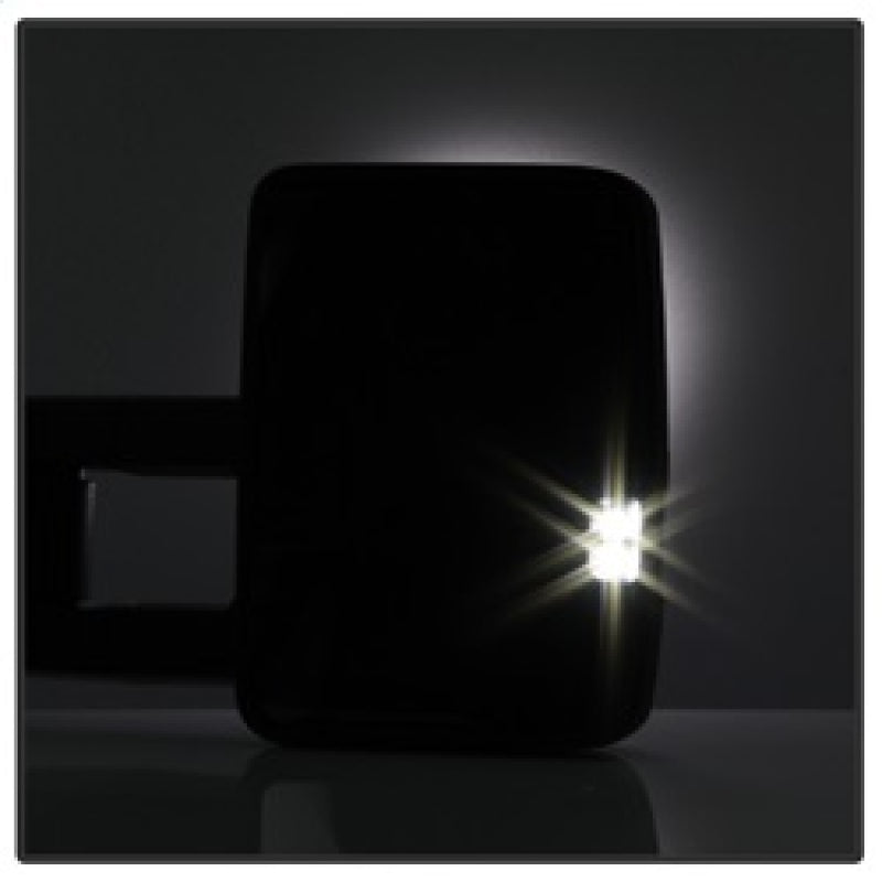 SPYDER xTune Chevy Silverado 03-06 G2 Heated Amber LED Signal Telescoping Mirrors MIR-CS03S-G2-PWH-AM-SET 9936685