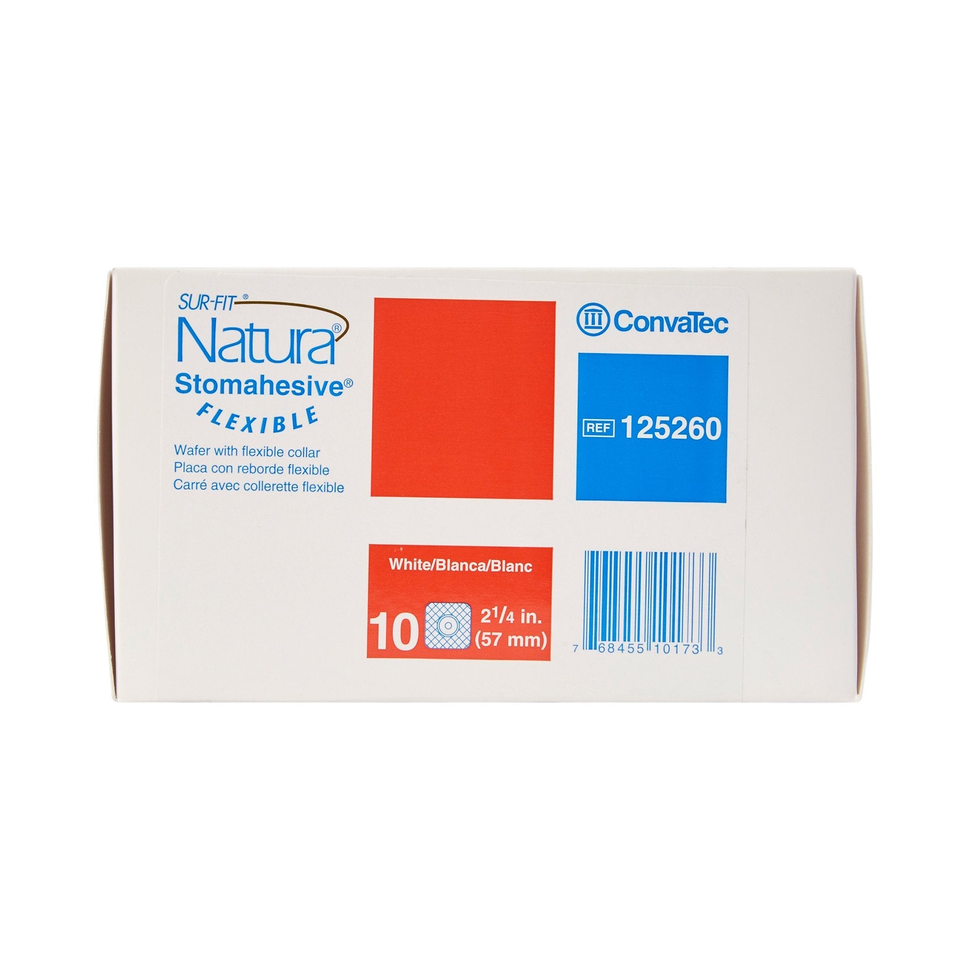 Sur-Fit Natura® Two-Piece Stomahesive® Skin Barrier, 57 mm flange 125260