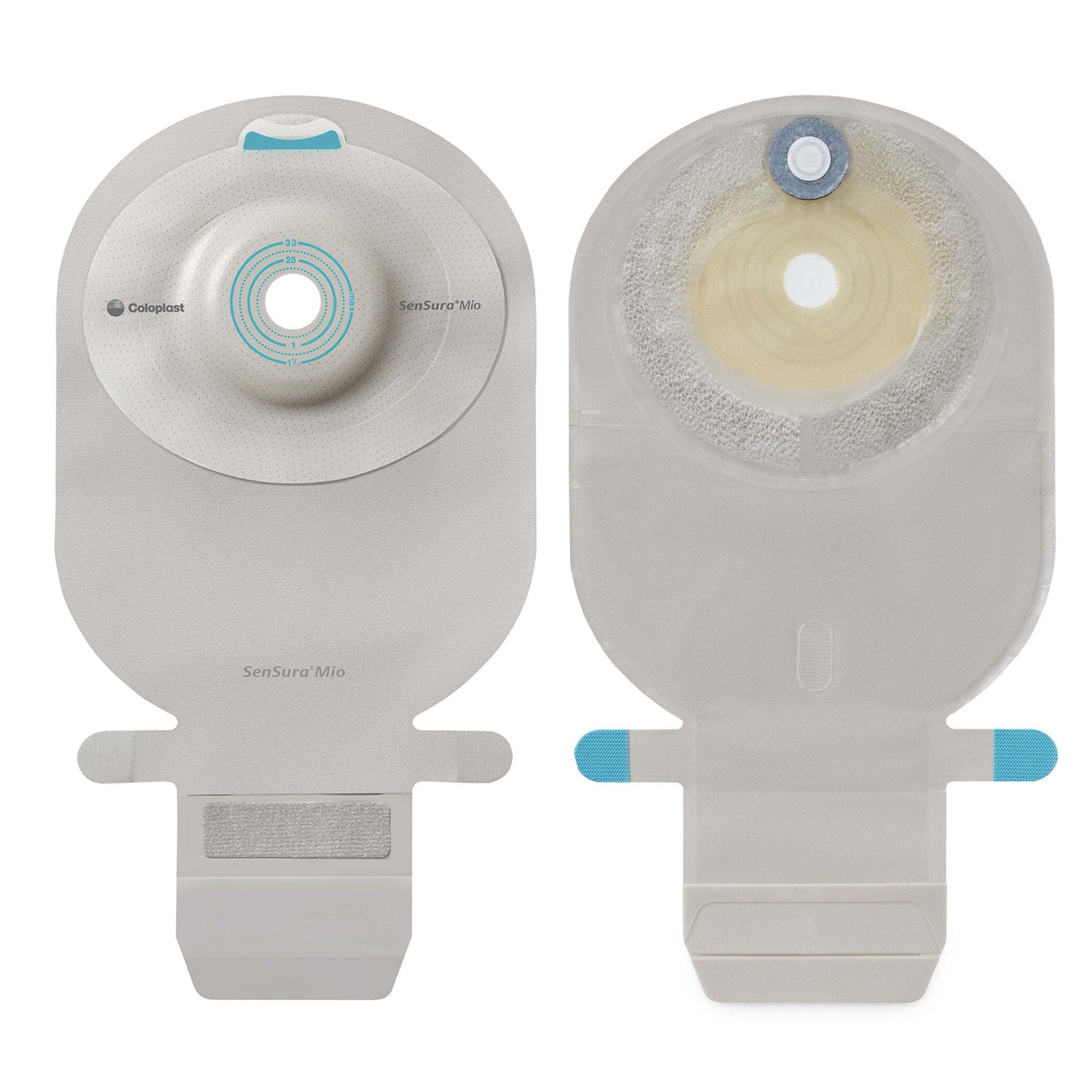 SenSura® Mio Convex Light 1-Piece Transparent Ostomy Pouch, 28 mm Stoma 16742