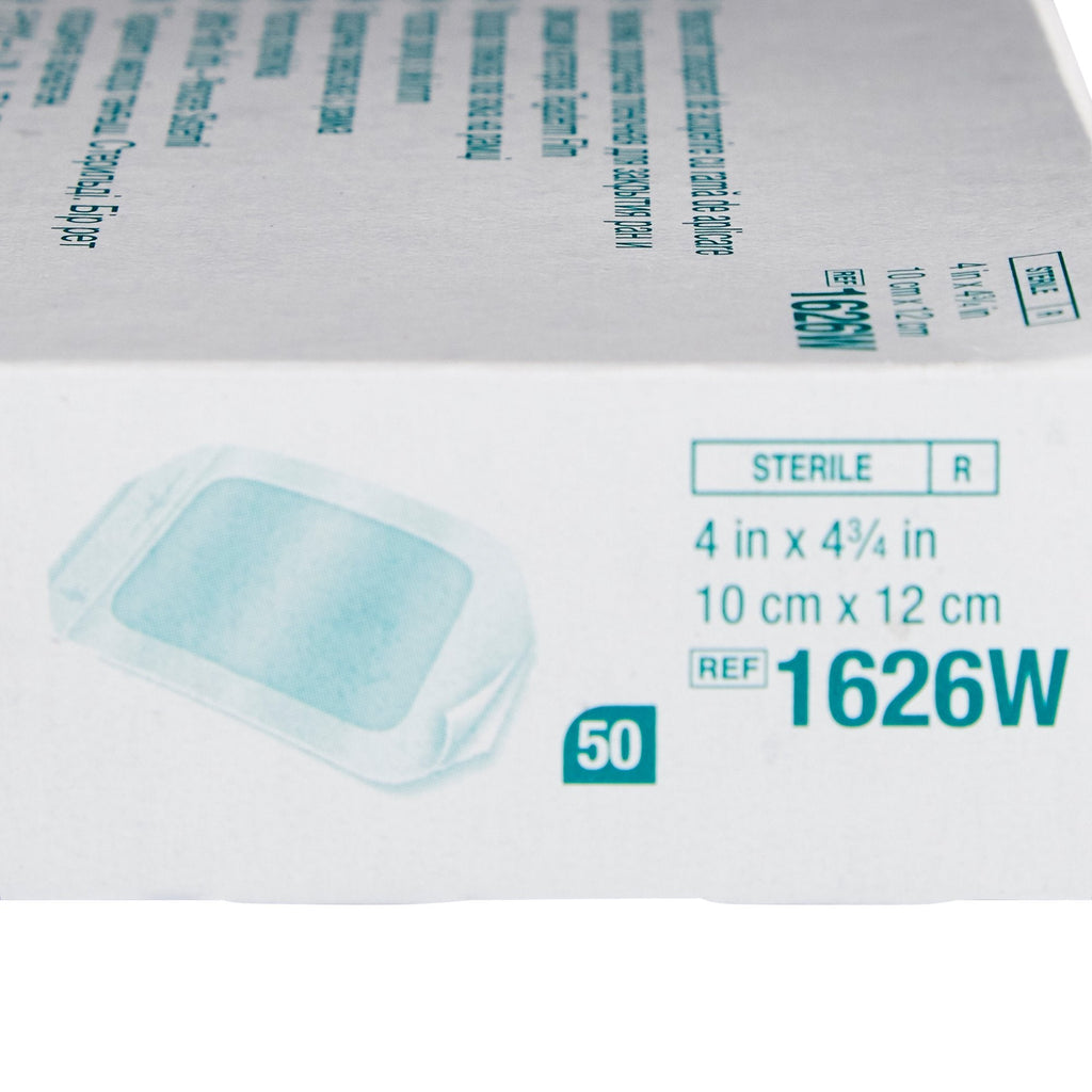 3M™ Tegaderm Transparent Film Dressing, 4 x 4-3/4 Inch 1626W