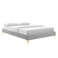 Sutton Performance Velvet Twin Bed Frame by Modway