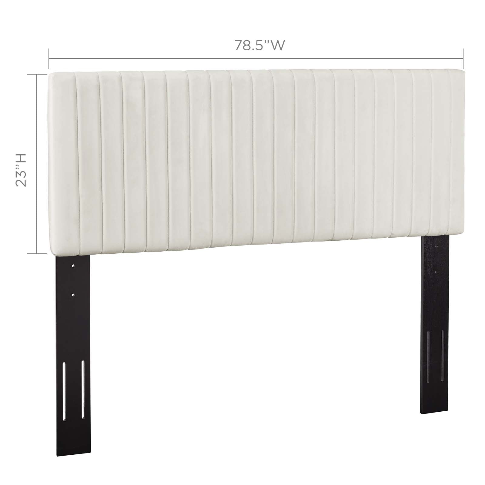 Keira Performance Velvet King/California King Headboard by Modway