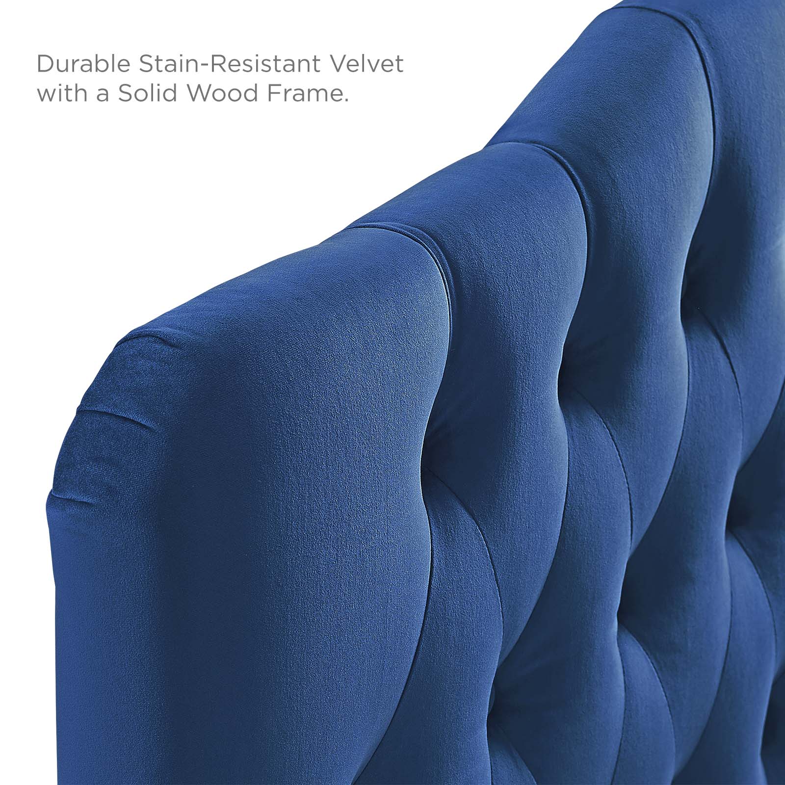 Annabel Diamond Tufted Performance Velvet Queen Headboard by Modway