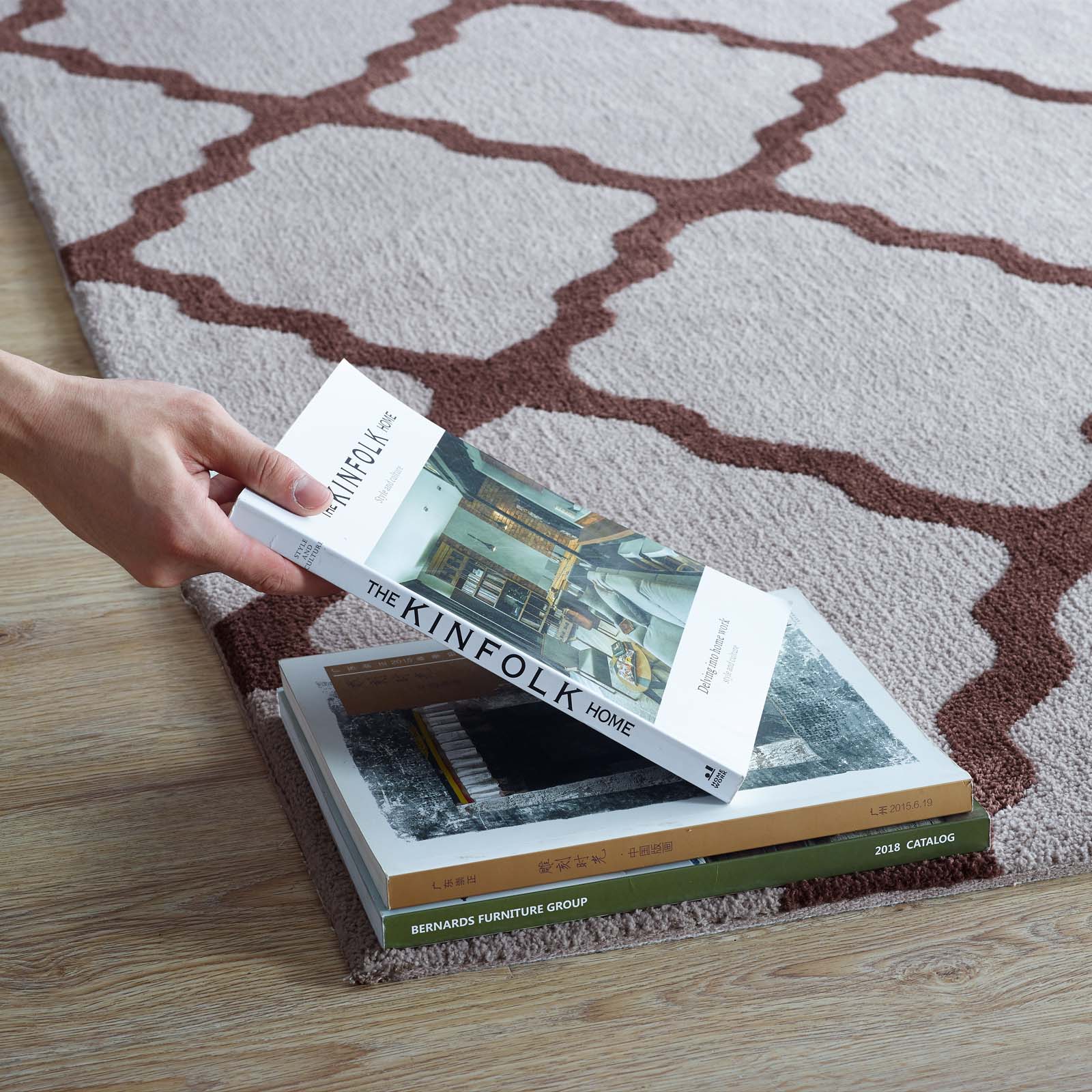 Marja Moroccan Trellis 5x8 Area Rug by Modway