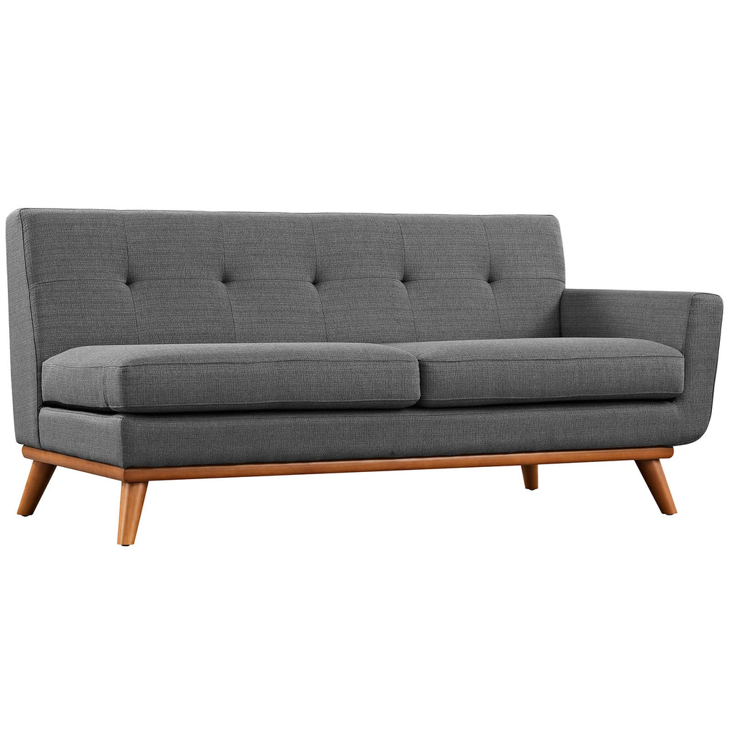 Engage Left-Facing Upholstered Fabric Sectional Sofa by Modway