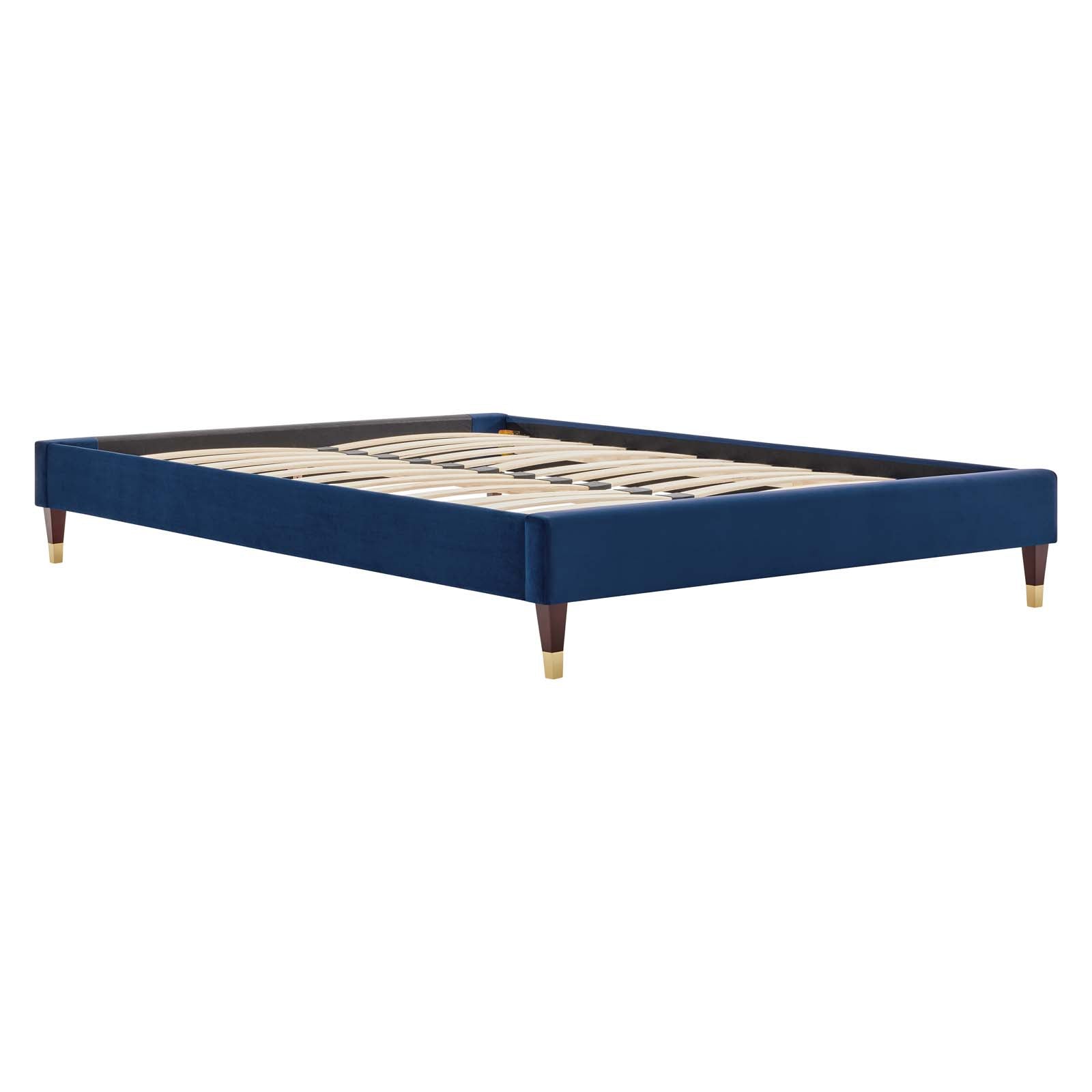 Harlow Performance Velvet Queen Platform Bed Frame by Modway
