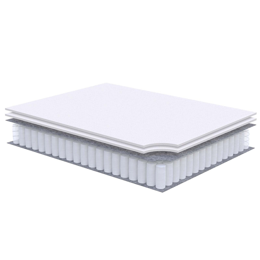 Jenna 10" Innerspring and Foam King Mattress by Modway