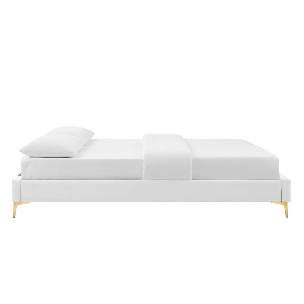 Sutton Performance Velvet King Bed Frame by Modway