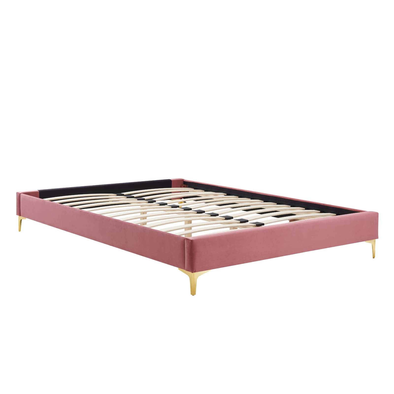 Sutton Performance Velvet Twin Bed Frame by Modway