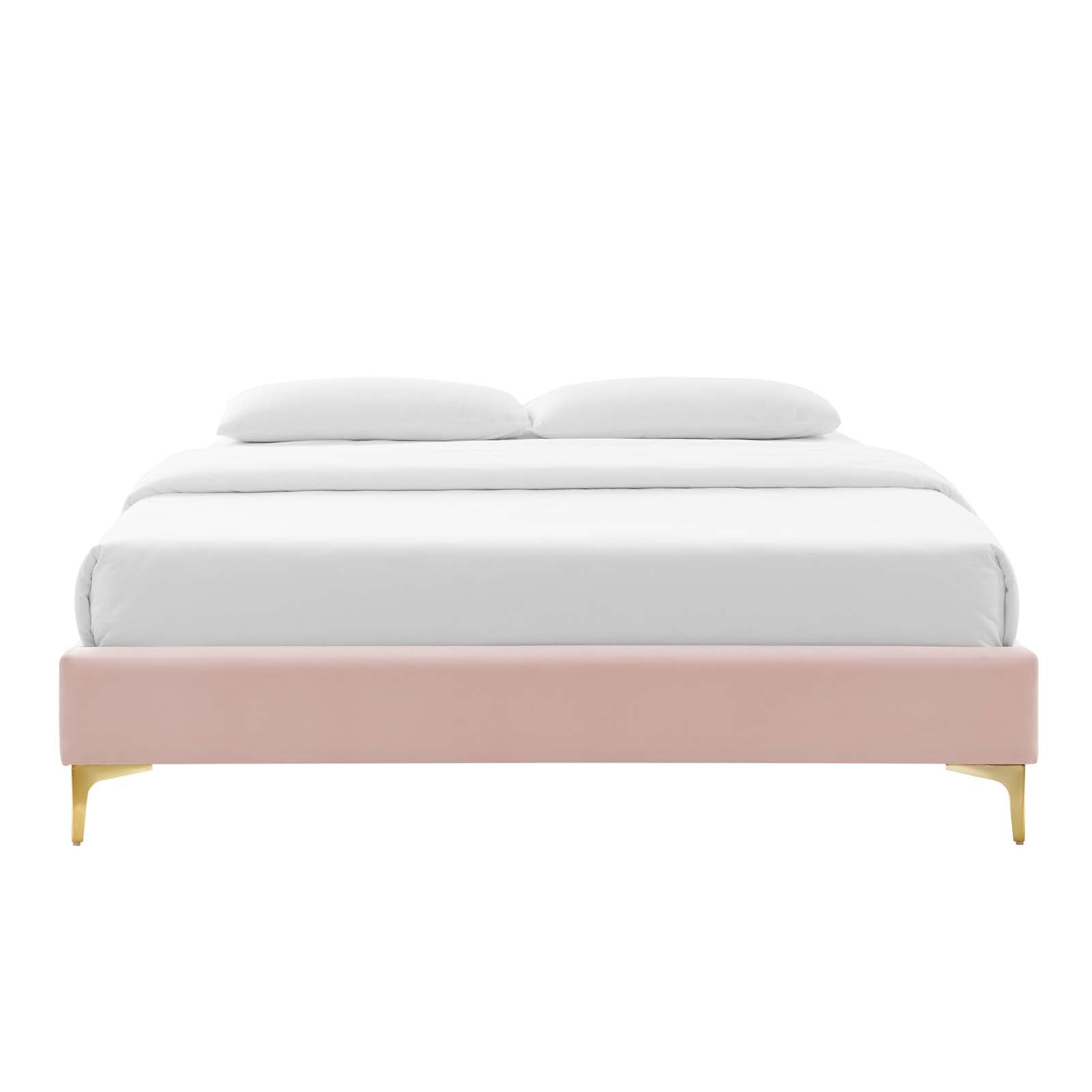 Sutton Performance Velvet Twin Bed Frame by Modway