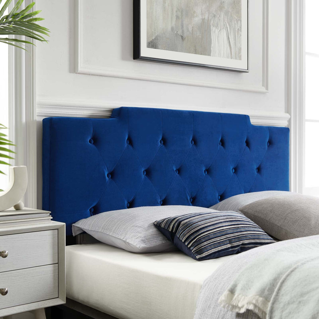 Juliet Tufted Performance Velvet Twin Headboard by Modway