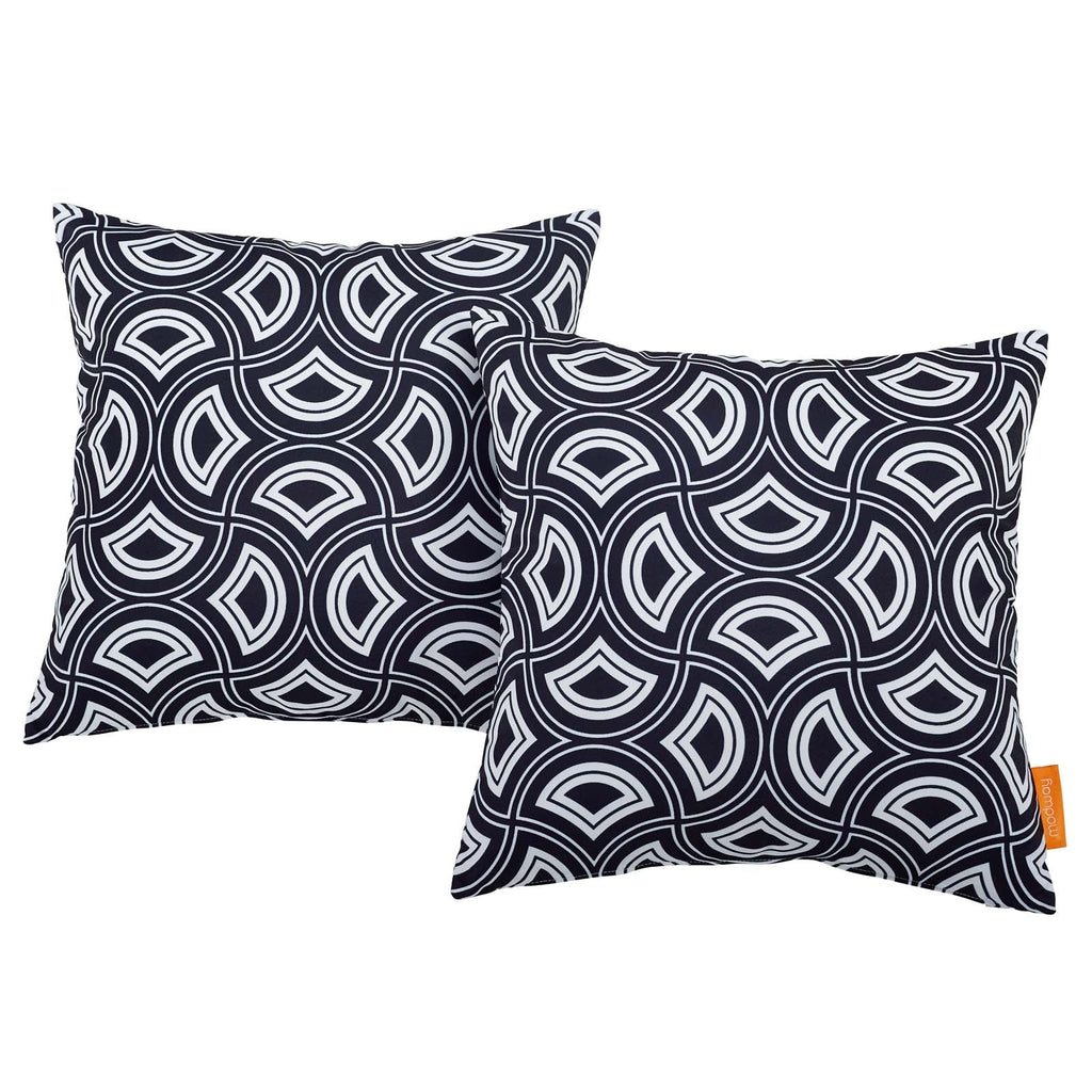 Modway 2 Piece Outdoor Patio Pillow Set by Modway