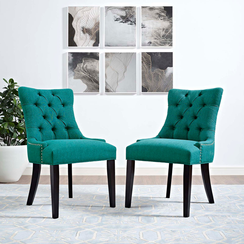 Regent Fabric Dining Side Chair Set of 2 by Modway