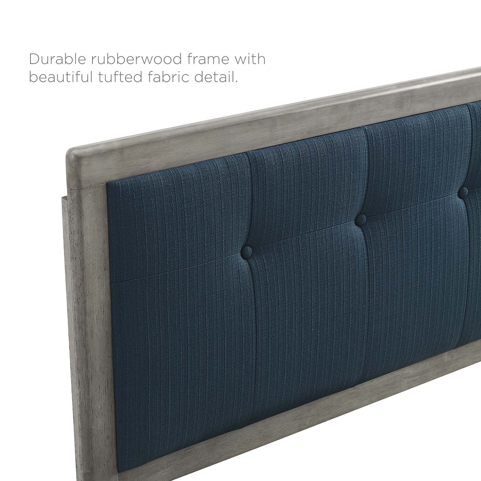 Draper Tufted Fabric and Wood Queen Headboard by Modway