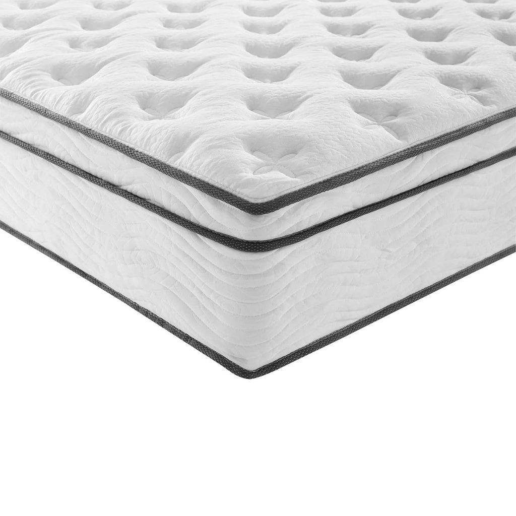 Jenna 14" Innerspring and Foam Queen Mattress by Modway