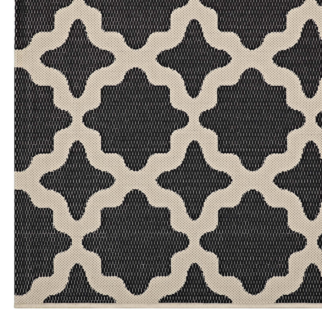 Cerelia Moroccan Trellis Indoor and Outdoor 8x10 Area Rug by Modway