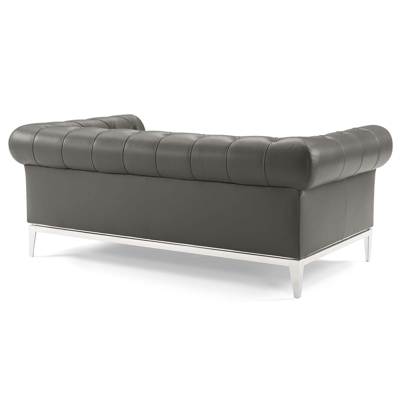 Idyll 3 Piece Tufted Upholstered Leather Set by Modway